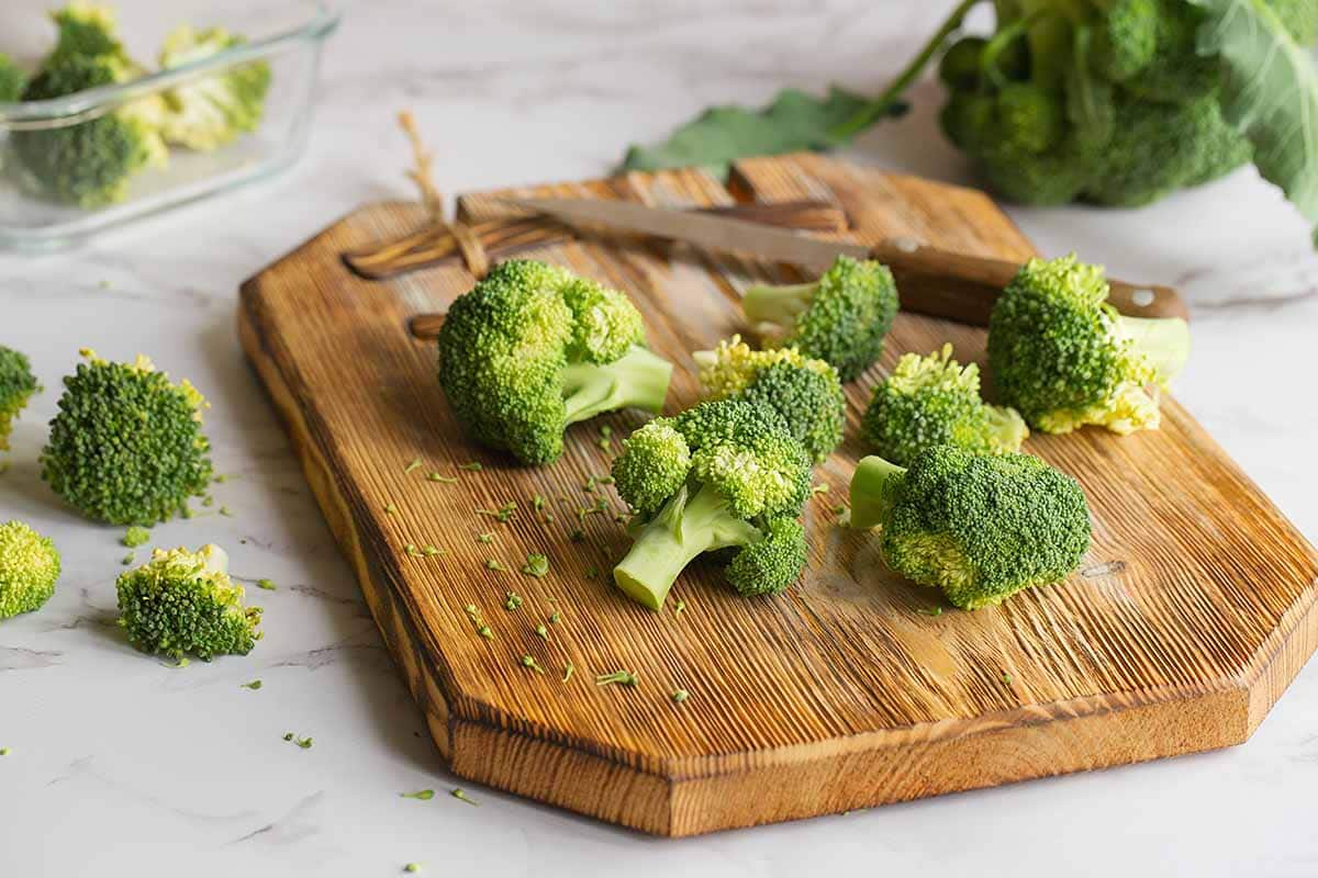gehakte broccoli 