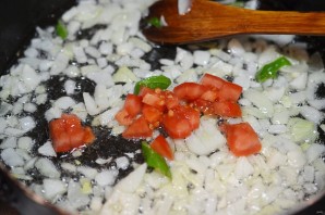Khau Phat (gebakken rijst) - foto stap 3