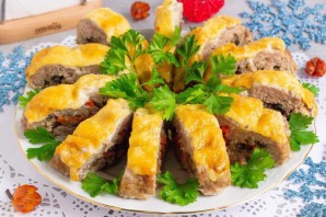 Nieuwjaarsbroodje met champignons en kaas - fotostap 9