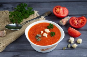 Geroosterde tomatensoep met knoflook - foto stap 4
